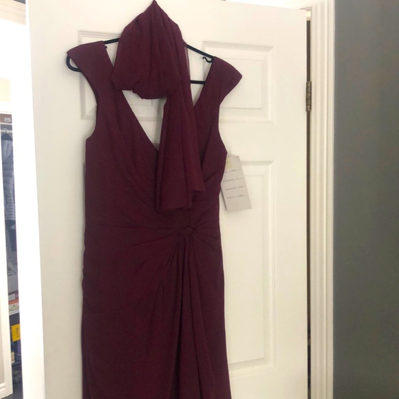 Womens, Mother of the bride dress, new, Colour:port/deep burgundy - Picture 1 of 4